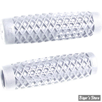 POIGNEES CAOUTCHOUC - ∅ 1" / 25,40MM - ODI - VANS X CULT V-TWIN GRIP SET - GUIDON DE 1" - BLANC - 586224 / B02VTW