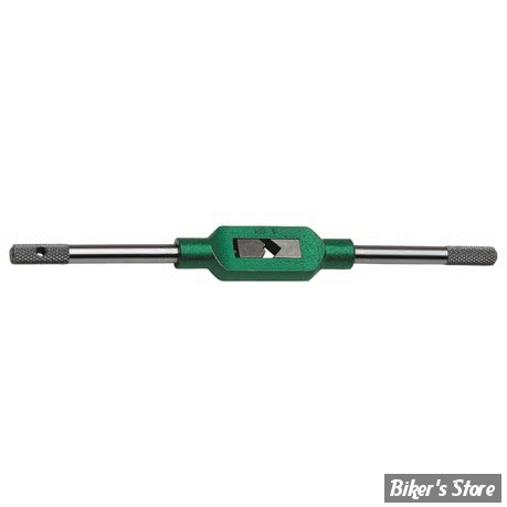 TOURNE À GAUCHE / PORTE TARAUDS - MACHOIRES : 4.9 À 12 MM  / OAL : 380 MM - Rotec, Adjustable tapping wrench Nr. 3, DIN 1814, steel