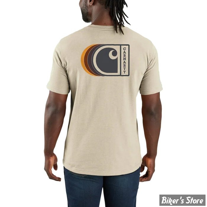  - TEE-SHIRT - CARHARTT - Graphic t-shirt - MILK - TAILLE L