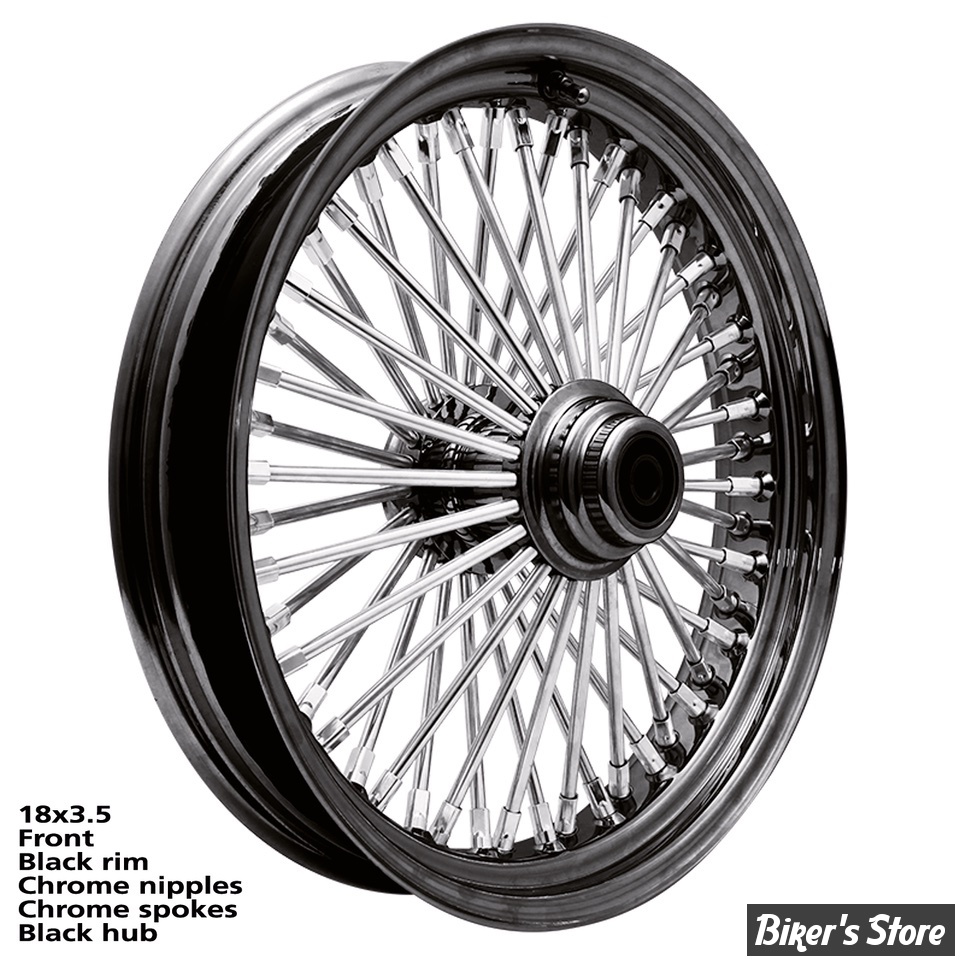 Moyeu de roue arrière Touring 2008/2012 chrome