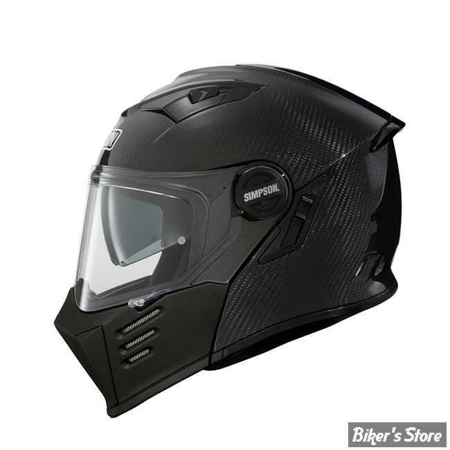 - CASQUE - SIMPSON - MODULAR - Simpson Darksome helmet CARBON - TAILLE XL