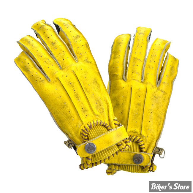 GANTS - BY CITY - SECOND SKIN - JAUNE - TAILLE S