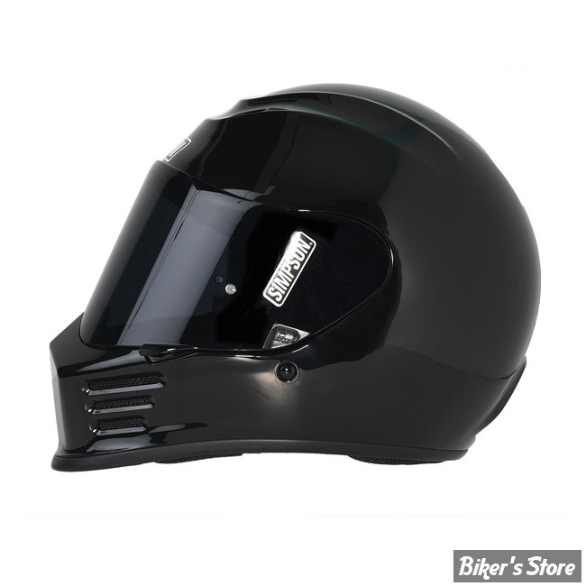 - CASQUE INTEGRAL - SIMPSON - Simpson Speed helmet - COULEUR : BLACK METAL - TAILLE XL