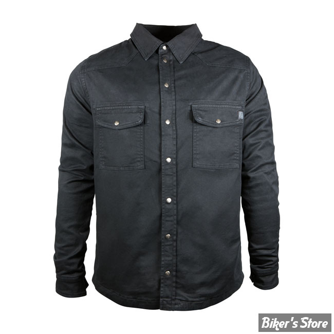 VESTE - JOHN DOE - MOTORSHIRT XTM - NOIR - TAILLE XS