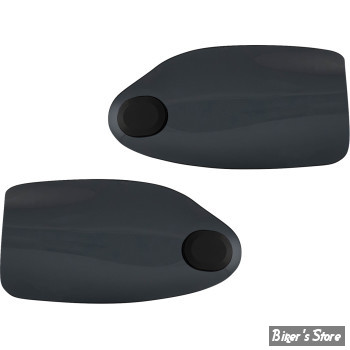 - DEFLECTEURS POUR MAINS - KLOCK WERKS - Flare® Handguards - FLHXSE / FLTRXSE 2023UP - FUMÉ FONCÉ - KWS-01-0122-23