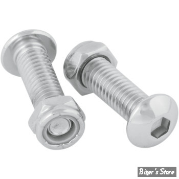 ECLATE J - PIECE N° 30 - VISSERIE DE REPOSES PIEDS - PERFORMANCE MACHINE - CHROME - 0109-1021