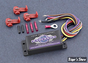 thumbnail image 2 of Badlands Turn Signal Shut-Off Module III - Self-Cancelling Signal For Custom Motorcycles 2 of 14