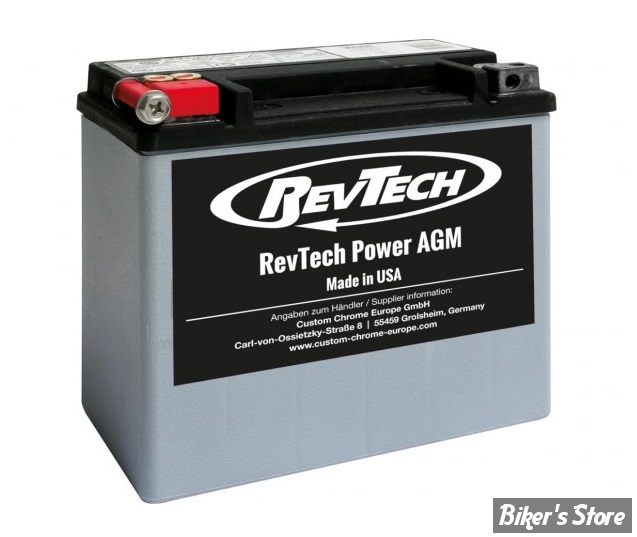 BATTERIE - OEM 65958-04 - REVTECH - ETX14L Power Battery - AGM. 12V, 12AH, 220CCA