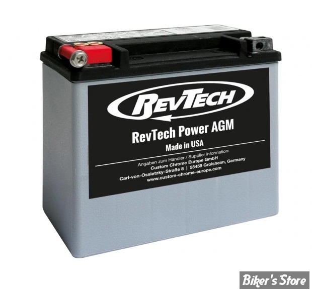BATTERIE - 65991-82B - REVTECH - ETX16 - Power Battery AGM - 12V / 19AH / 325A