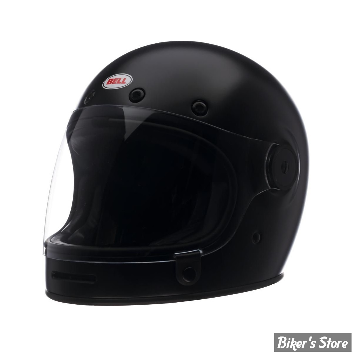 - CASQUE INTEGRAL - BELL - Bullitt Retro Full Face Helmet - COULEUR : NOIR MAT - TAILLE : XS