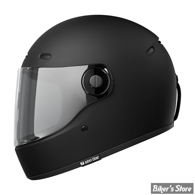CASQUE INTEGRAL - JOHN DOE - JD ONE / ECE R22.06 - FROZEN BLACK - TAILLE L