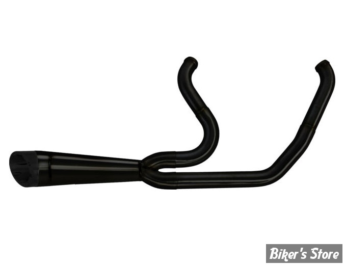 - ECHAPPEMENT - TWO BROTHERS RACING - SOFTAIL M8 FLSB / FLHC - SHORTY TURN OUT 2 EN 1 - NOIR - 005-5120199-BSG- 753212