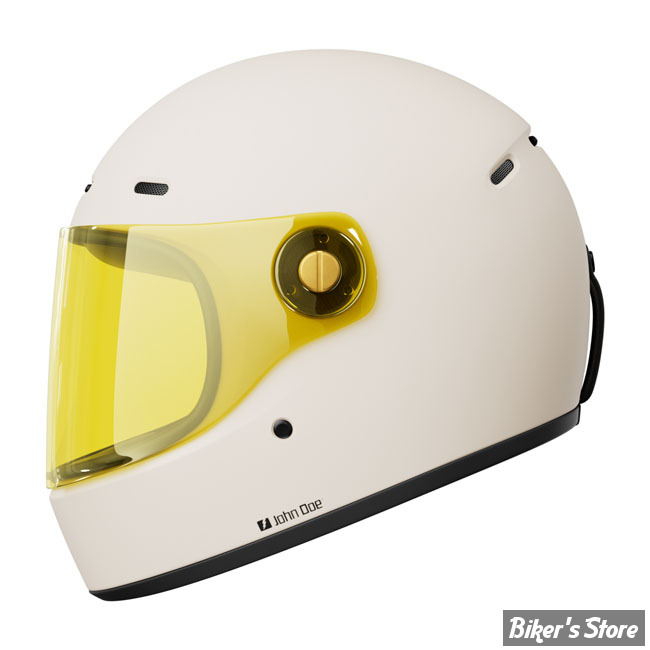 CASQUE INTEGRAL - JOHN DOE - JD ONE / ECE R22.06 - FROZEN OFF WHITE - TAILLE XL