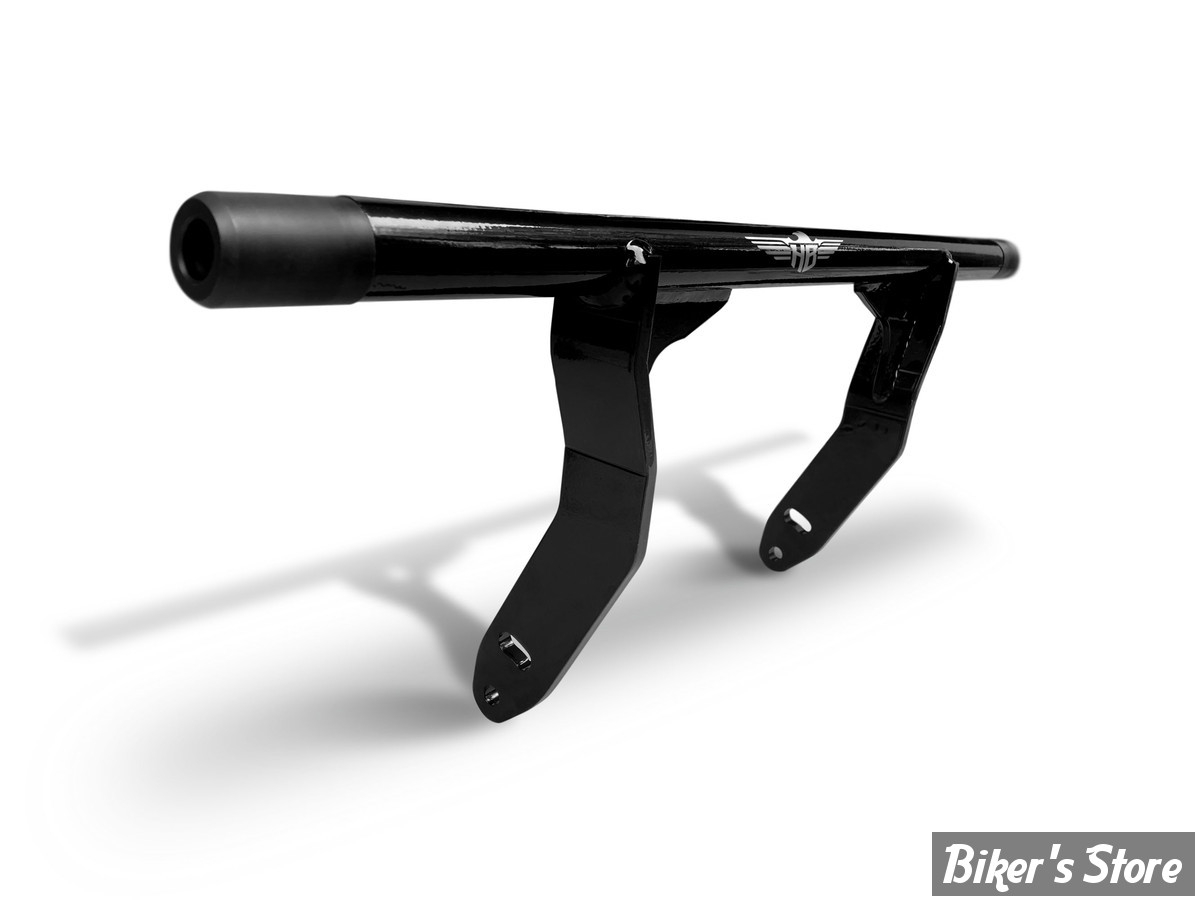 CRASH BAR - DYNA 91/17 - HeinzBikes CLUBSTYLE crashbar - NOIR BRILLANT - HB-CB-FX