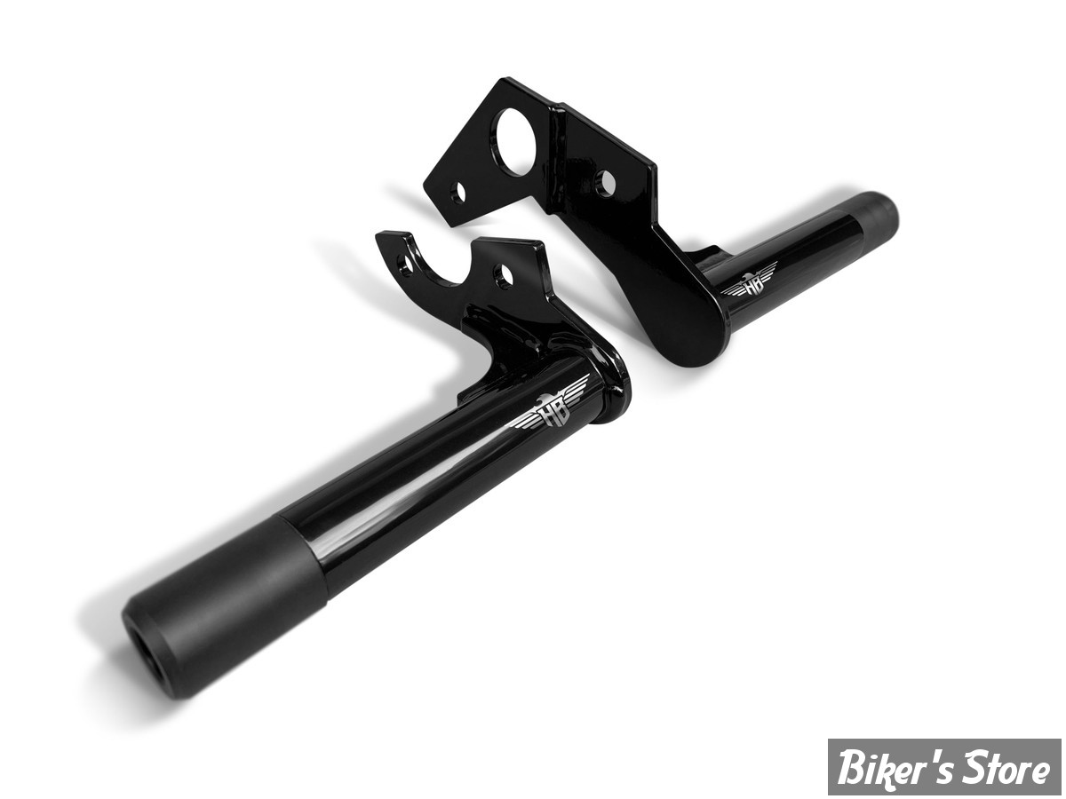 CRASH BAR - ARRIÈRE - SOFTAIL MILWAUKEE EIGHT - HeinzBikes CLUBSTYLE Crashbar - NOIR BRILLANT - HB-CB-M8P