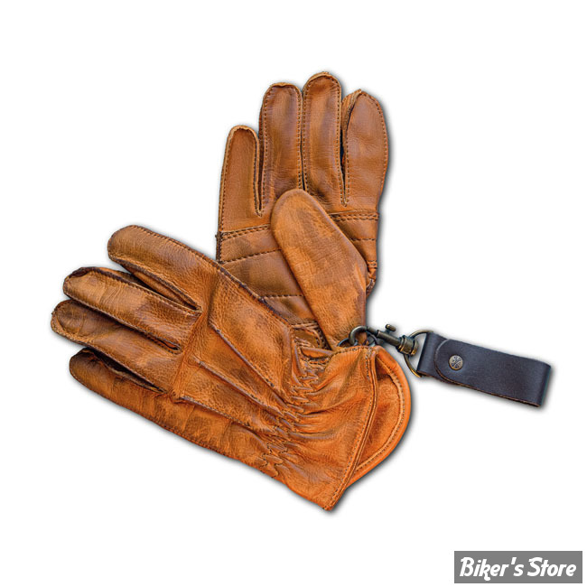 GANTS - 13 1/2 - LOWLANDER - COGNAC - TAILLE XS