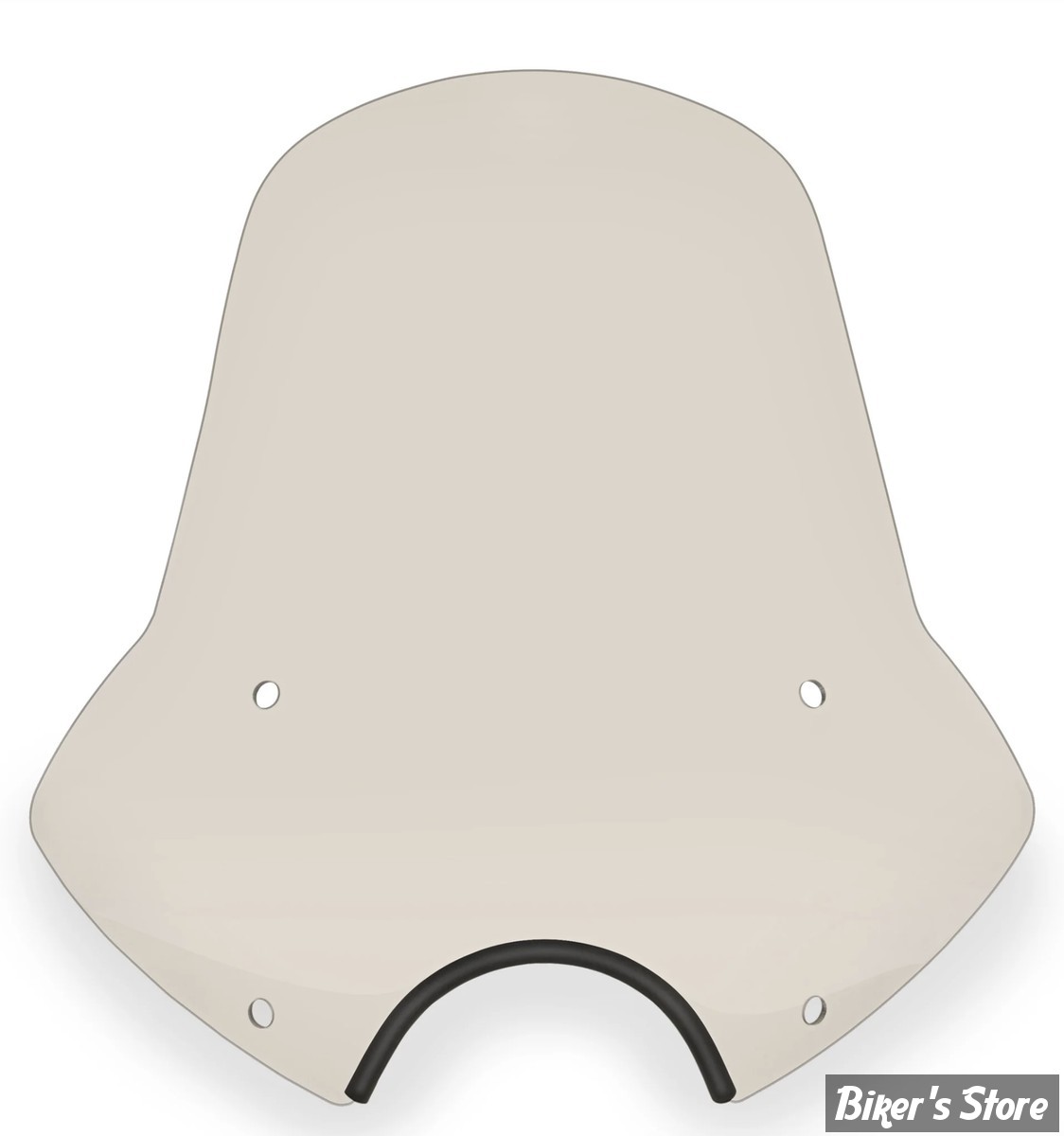 PARE BRISE DÉTACHABLE - MEMPHIS SHADES - SPEED DEMON - DÉCOUPE DE PHARE DE 9" / 23.00 CM - HAUTEUR 19" / 48.00CM - SOLAR - MEP5489