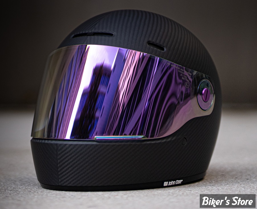 CASQUE INTEGRAL - JOHN DOE - JD ONE / ECE R22.06 - FROZEN CARBON - TAILLE M