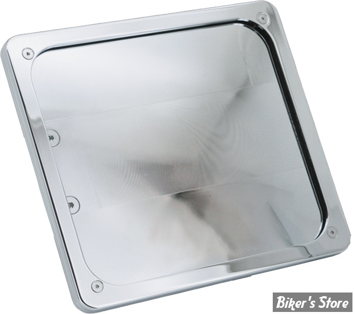 PLAQUE LATERALE - 115 X 170 - CADRE / CHASSIS DE PLAQUE D IMMATRICULATION ZODIAC - PORTUGAL - 115 X 170 - CHROME