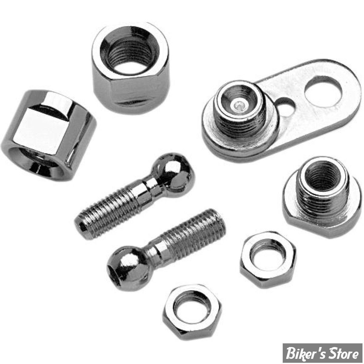 ECLATE K - PIECE N° 02 - CLIGNOTANT MONTAGE A - CHRIS PRODUCT : Kit de montage - OEM 68185-00 - Chrome - 8185-932026