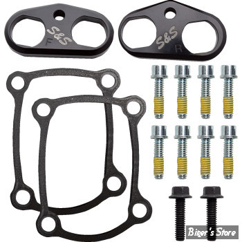 ECLATE H - PIECE N° 07 - GUIDES DE POUSSOIRS - MILWAUKEE EIGHT 17UP - OEM 17900034 / 17900035 - S&S - 330-0655 - LE KIT