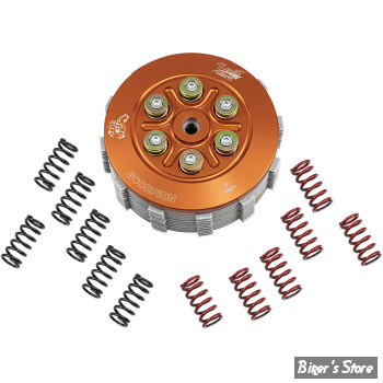 KIT EMBRAYAGE - EMB / HYDRAULIQUE - MILWAUKEE EIGHT TOURING 2017/2020 - BARNETT SCORPION - 608-30-30017