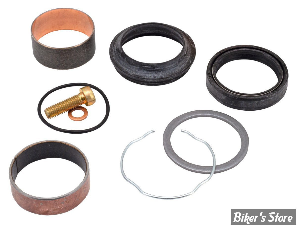 ECLATE N - PIECE N° 52 - KIT DE JOINTS SPI DE FOURCHE - V-ROD / SPORTSTER / SOFTAIL / BUELL  - 43MM - OEM 49380-09 - ZODIAC - KIT -----NEUF - NI REPRIS - NI ÉCHANGÉ---