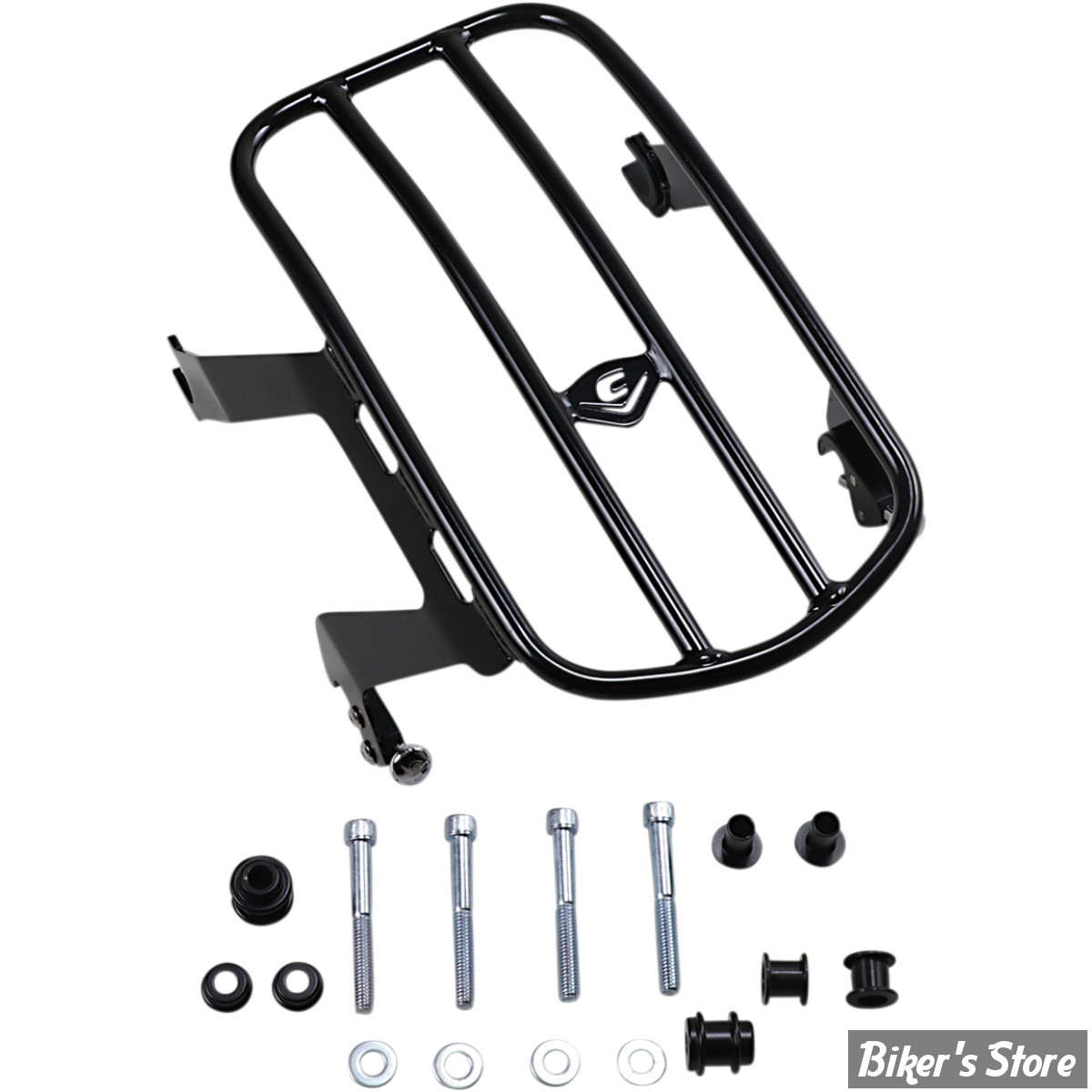 Porte-bagages Pour Siège Solo Harley Softail / Fat Boy / Breakout 2018-2023 – Renfort Sécurité Et Style