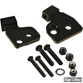 - DEFLECTEURS POUR MAINS - POWERMADD - KIT DE MONTAGE - NOIR - 34263