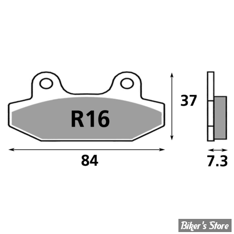ECLATE G - PIECE N° 09 - PLAQUETTES DE FREIN - OEM 41300197 - ZODIAC ...