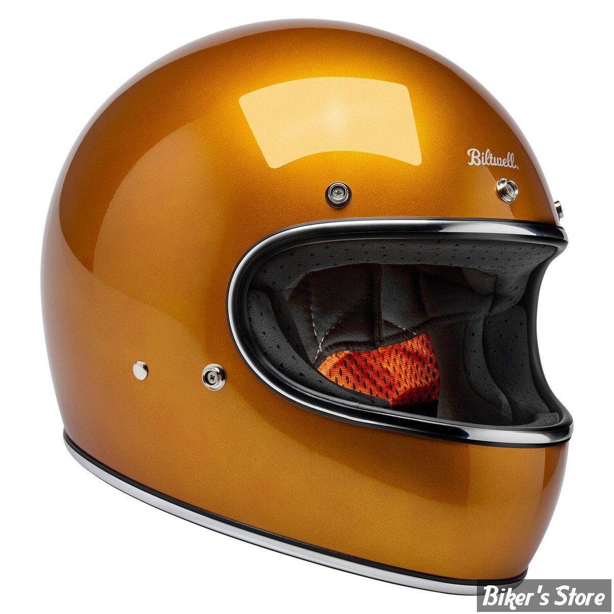 CASQUE INTEGRAL - BILTWELL - GRINGO HELMET / ECE R22.06 - metallic sunburst - TAILLE L