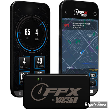  - FUELPAK FPX TUNER WITH TRAK - VANCE & HINES - Red 6-PIN CAN Bus Equipped - 66053