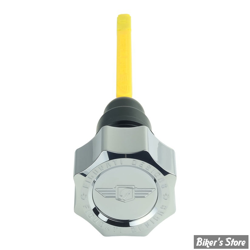 DOC A / PIÈCE N°103 - BOUCHON DE RÉSERVOIR D'HUILE - TOURING 07/16 -  OEM 62849-07A - FIGURATI DESIGN - FINITION INOX : ARGENT ROND - FD01-MAGDSTC-SM-SS