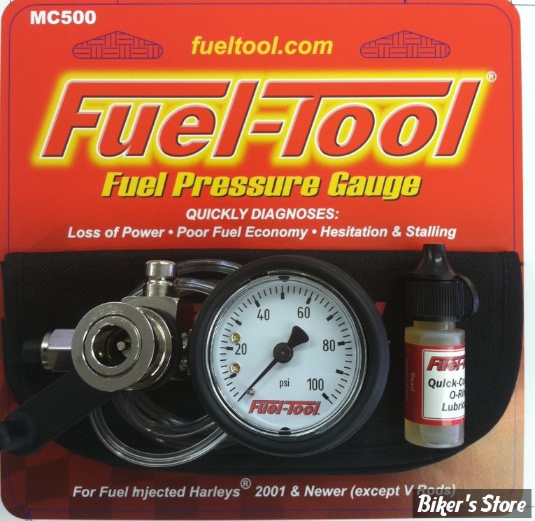 OUTIL DE CONTROLE DE PRESSION D'ESSENCE FUELTOOL FUEL PRESSURE