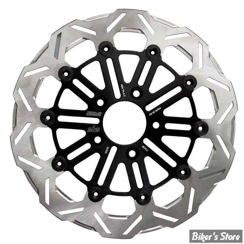 - ECLATE DF -  PIECE N° 01 -  DISQUE AVANT 11.8" - OEM 41808-08 - FLOTTANT - FRED KODLIN / SBS - X KODLIN - 10 RAYONS -  FINITION : POLI - 7143E