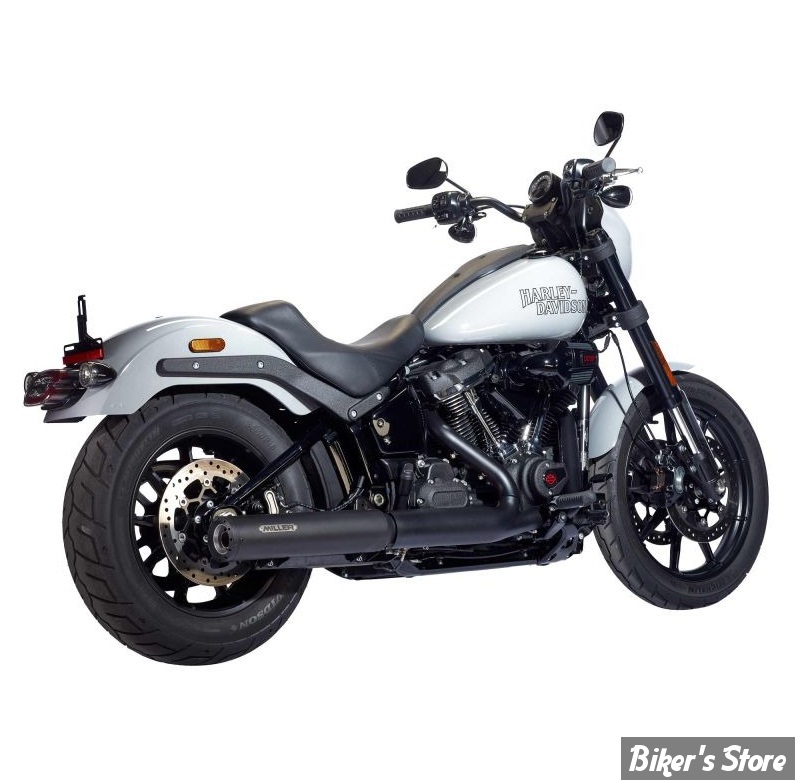 - SILENCIEUX - MILLER - SOFTAIL FXLRS 2025UP - LIBERTY - EMBOUT : STANDARD : NOIR  / CORPS : NOIR - EURO 5+ - HD-LRS-21-X57.07