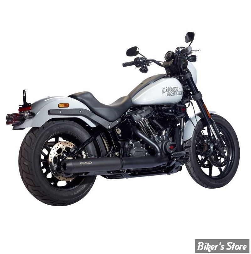 - SILENCIEUX - MILLER - SOFTAIL FXLRST 2025UP - LIBERTY - EMBOUT : TAPERED : NOIR  / CORPS : NOIR - EURO 5+ - HD-LRST-21-X57.11