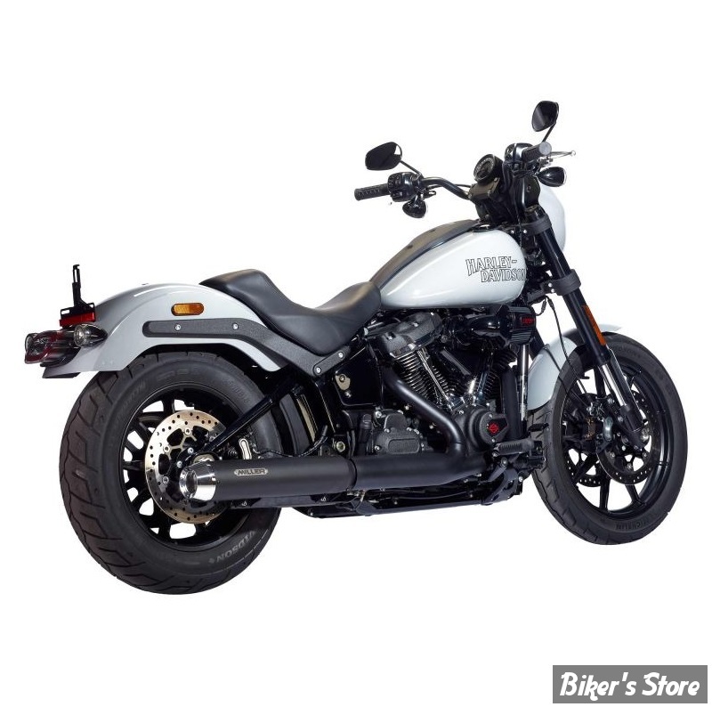 - SILENCIEUX - MILLER - SOFTAIL FXLRS 2025UP - LIBERTY - EMBOUT : TAPERED : POLI  / CORPS : NOIR - EURO 5+ - HD-LRS-21-X57.10