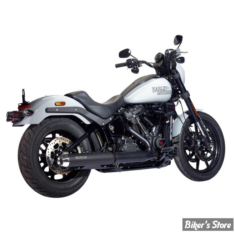 - SILENCIEUX - MILLER - SOFTAIL FXBB 2025UP - LIBERTY - EMBOUT : TAPERED : POLI  / CORPS : NOIR - EURO 5+ - HD-SB-21-X57.10