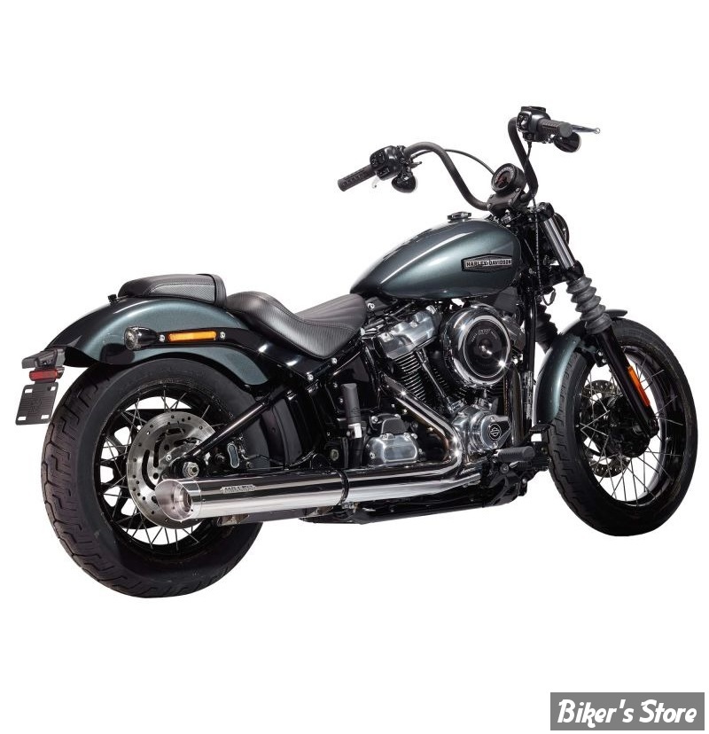 - SILENCIEUX - MILLER - SOFTAIL FXLRS 2025UP - LIBERTY - EMBOUT : SLASH CUT : POLI  / CORPS : POLI - EURO 5+ -  HD-LRS-21-X57.02