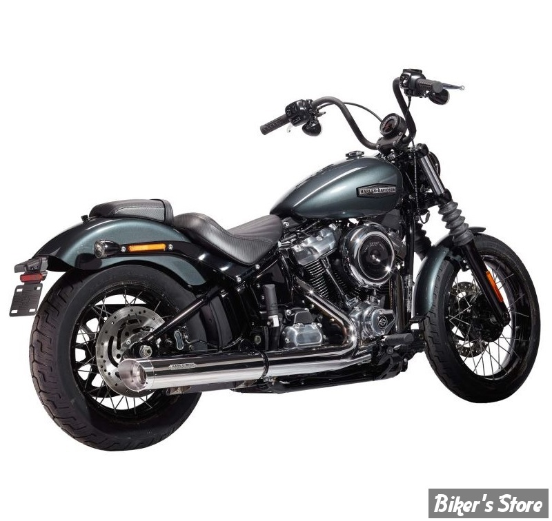 - SILENCIEUX - MILLER - SOFTAIL FXBB 2025UP - LIBERTY - EMBOUT : SLASH CUT : POLI  / CORPS : POLI - EURO 5+ - HD-SB-21-X57.02