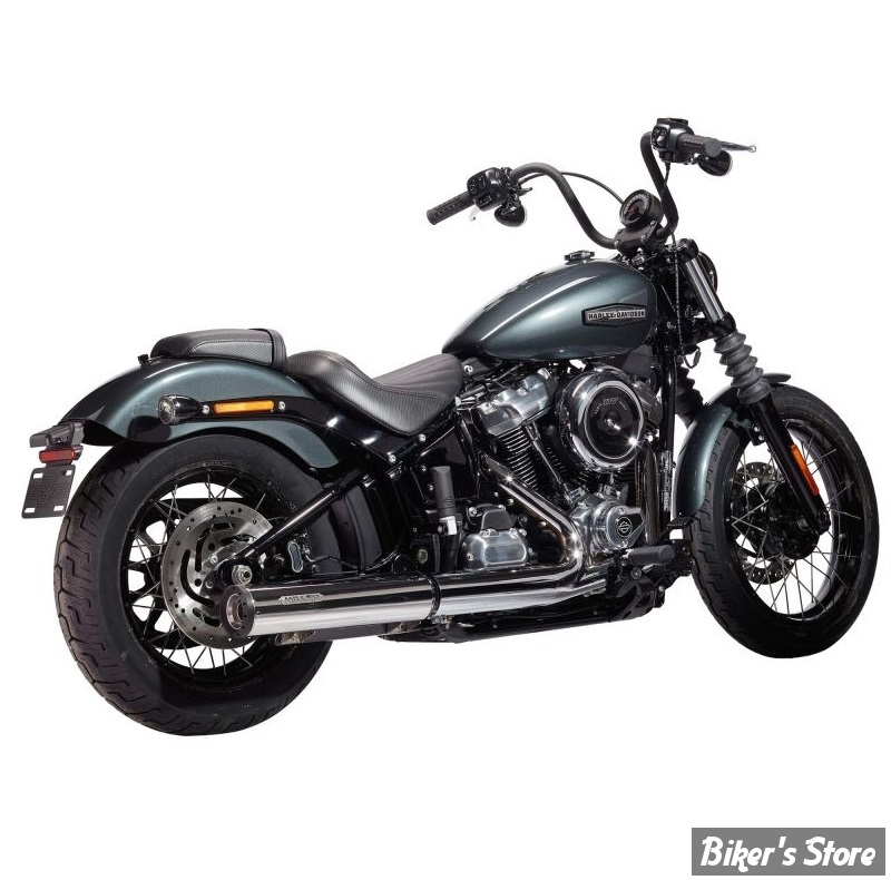- SILENCIEUX - MILLER - SOFTAIL FXLRST 2025UP - LIBERTY - EMBOUT : STANDARD : NOIR  / CORPS : POLI - EURO 5+ - HD-LRST-21-X57.01