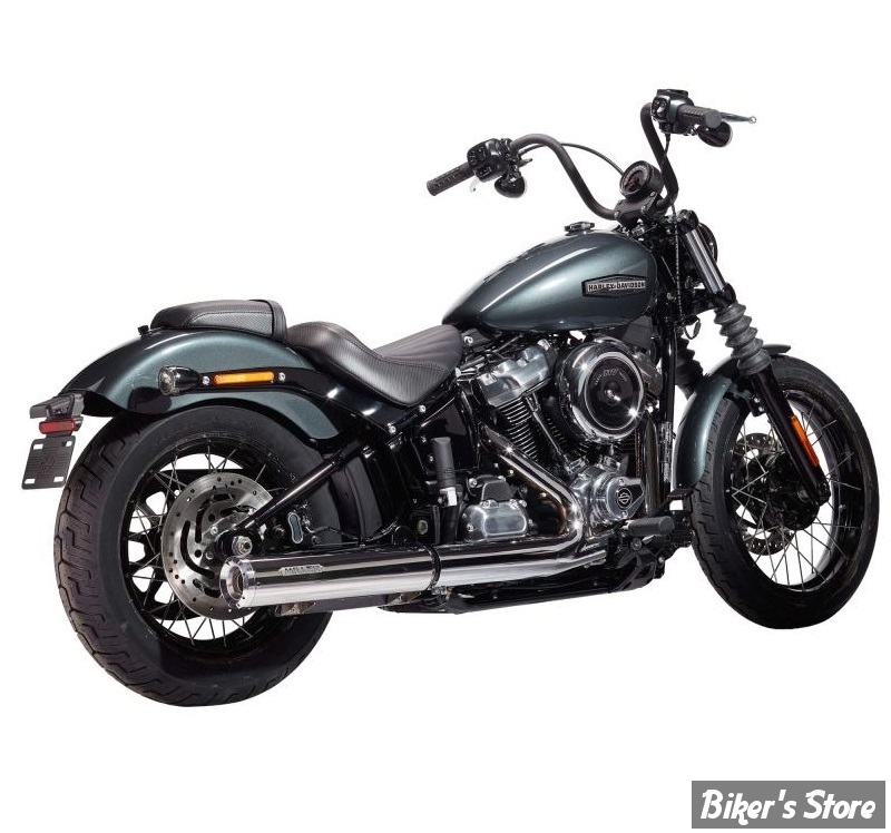 - SILENCIEUX - MILLER - SOFTAIL FXLRST 2025UP - LIBERTY - EMBOUT : STANDARD : POLI  / CORPS : POLI - EURO 5+ - HD-LRST-21-X57.00