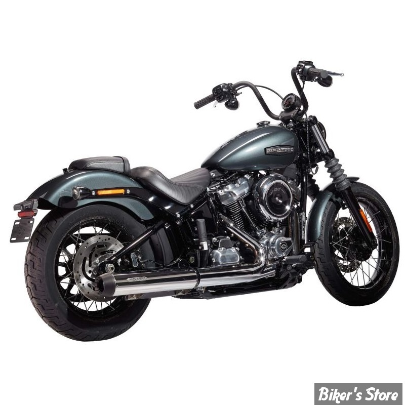 - SILENCIEUX - MILLER - SOFTAIL FXLRST 2025UP - LIBERTY - EMBOUT : TAPERED : NOIR  / CORPS : POLI - EURO 5+ -  HD-LRST-21-X57.05
