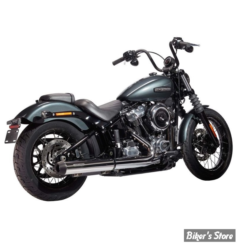 - SILENCIEUX - MILLER - SOFTAIL FXLRS 2025UP - LIBERTY - EMBOUT : TAPERED : NOIR  / CORPS : POLI - EURO 5+ -  HD-LRS-21-X57.05