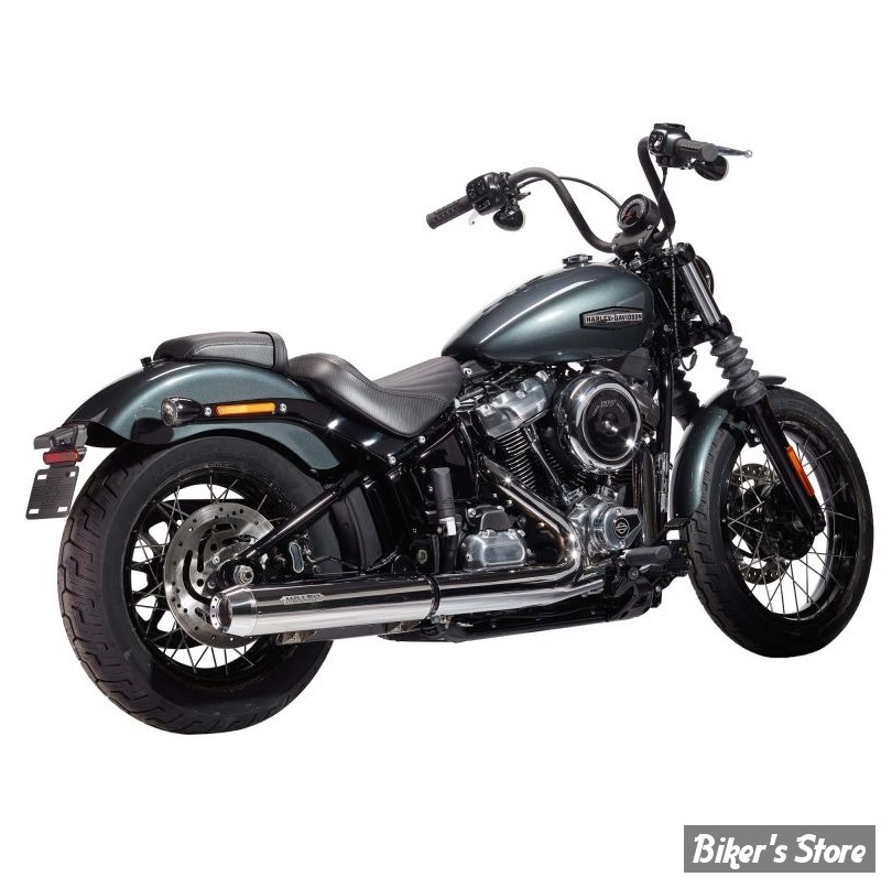 - SILENCIEUX - MILLER - SOFTAIL FXLRST 2025UP - LIBERTY - EMBOUT : TAPERED : POLI  / CORPS : POLI - EURO 5+ -  HD-LRST-21-X57.04