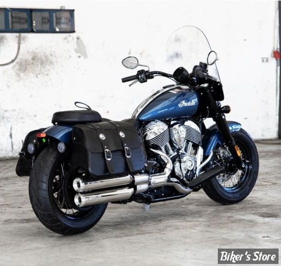 - SILENCIEUX - MILLER - Indian Chief Dark Horse / SUPER CHIEF LIMITED 25UP - OMAHA II - EURO 5+ - EMBOUT : STANDARD : POLI  / CORPS : POLI -  IN-CH-LT-X54.00