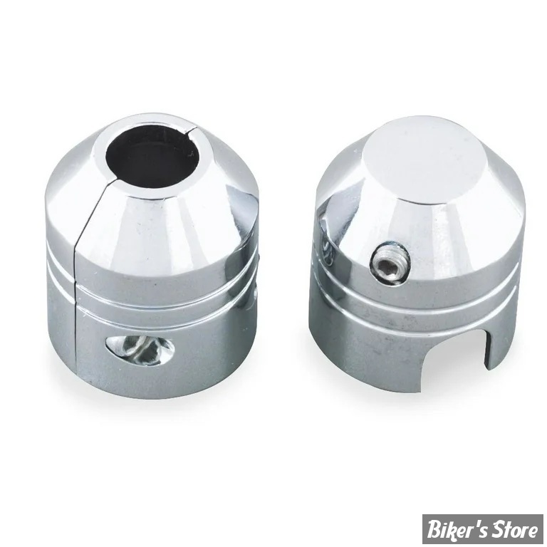 - CACHE VIROLE DE CABLE D'EMBRAYAGE & BANJO M/CYL - KÜRYAKYN - CHROME - 2016 / KUR2016