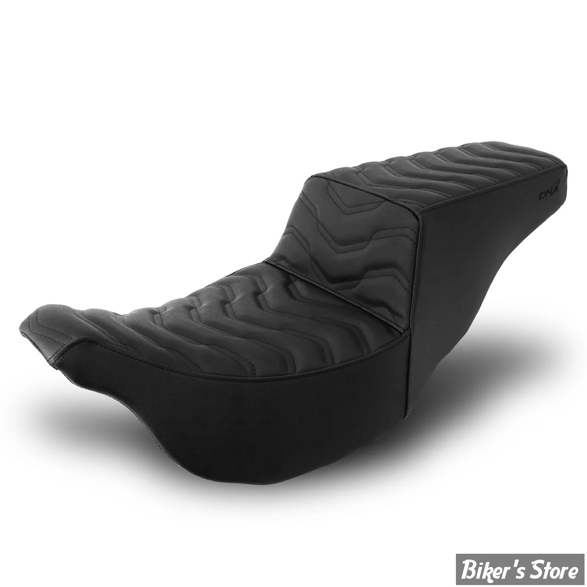 - SELLE  DNA - TOURING 08/23 - King Seats DNA Step 2-Up Seat - RAY BLACK / COUTURES : NOIR - M-ST-4014BK