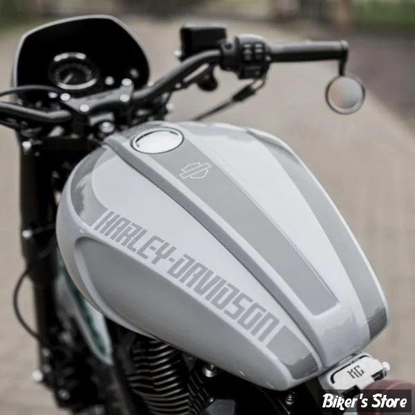 X - COUVRE RÉSERVOIR D'ESSENCE - SPORTSTER 04/22 - KILLER CUSTOM - 4,5G - Killer Custom Teardrop gas tank cover & dash panel kit - A PEINDRE - GTC-4.5-CG